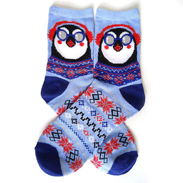 Thickened Casual Winter Christmas Socks for Women