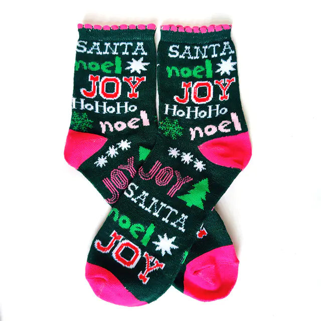 Thickened Casual Winter Christmas Socks for Women